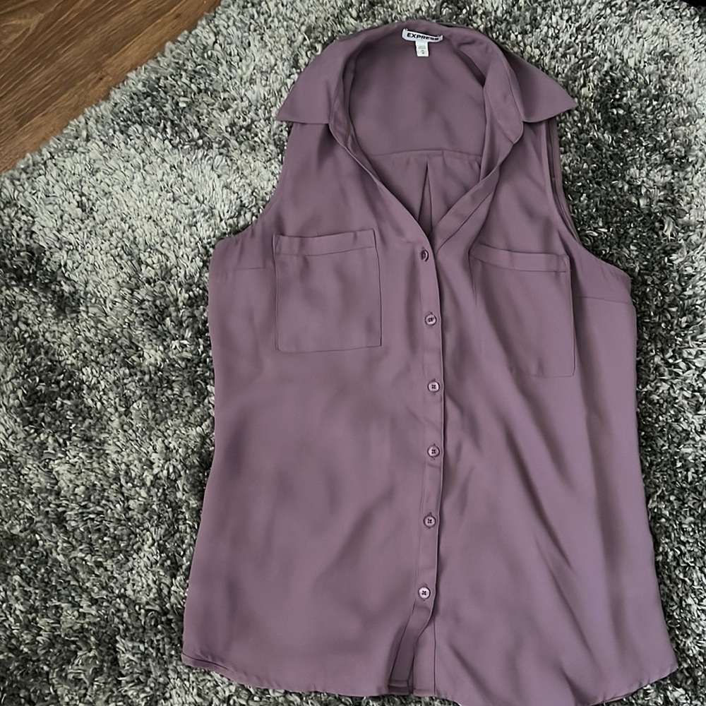 Purple tank top